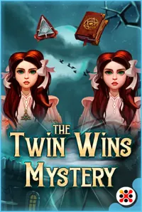 the twin wins mystery slot logo