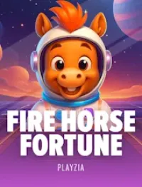 fire horse fortune game logo